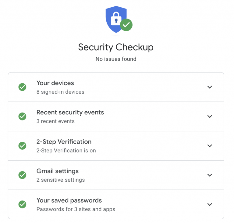 Algunos de los ajustes que puedes hacer de seguridad en google.