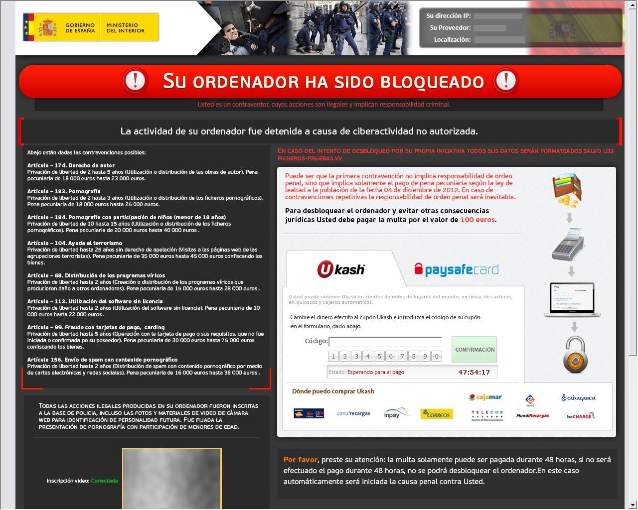 Ransomware (Malware).